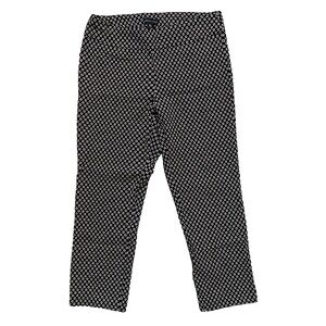 Adrienne Vittadini Women’s pattern pants office wear business casual size 12